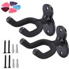 ZHAOYCSH 2er-Pack Gitarrenwandhalterung aus robustem Material - Wandhalter für Akustikgitarre,