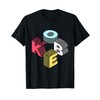 YO MINUS Kobe First Given Name Retro Isometric Block Letters