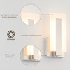 Joosenhouse LED Wall Sconce Set of 2, Hardwired Dimmable Wall