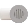 Waterway Plastics Drain Assembly, Low Profile, 3/4" Socket/1" Spg, Gray
