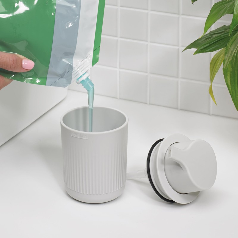 ReBorn Recycled Soap Dispenser - Bathroom Soap Pump - Easy