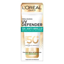L'oreal Paris Uv Defender Anti Brillo Protector Solar Diario