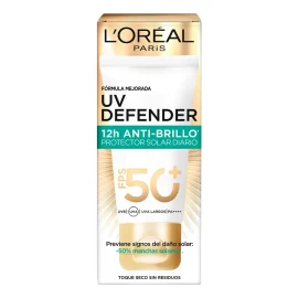 L'oreal Paris Uv Defender Anti Brillo Protector Solar Diario