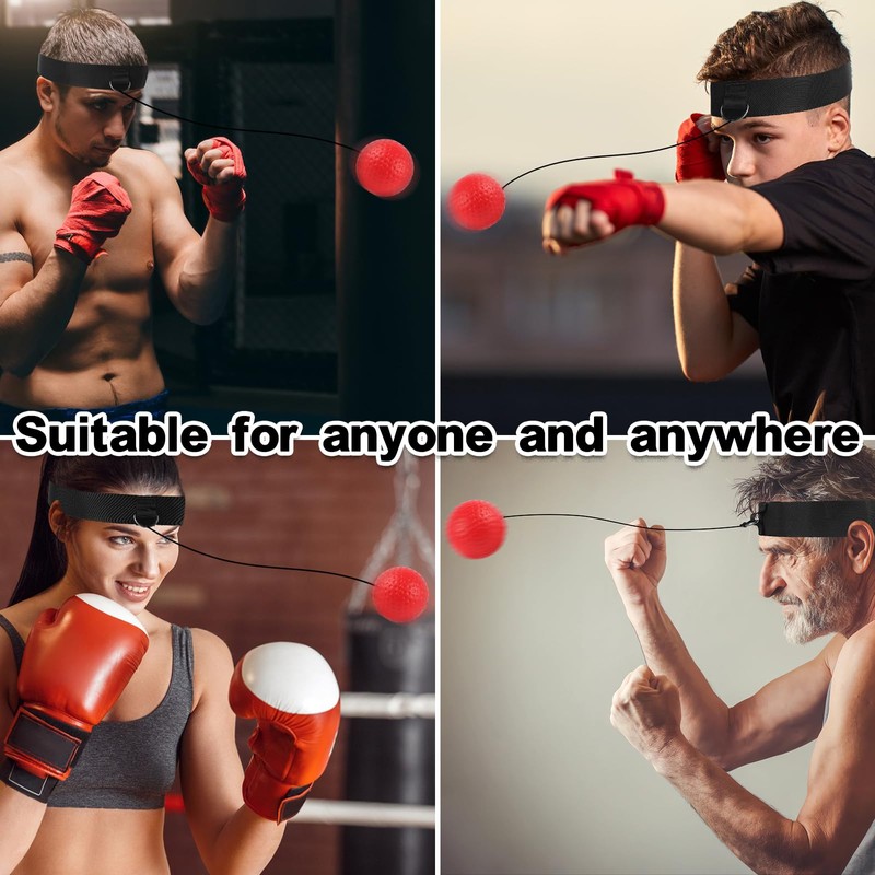 MHYS Boxing Reflex Ball, Training 4 difficulty levels Ball with