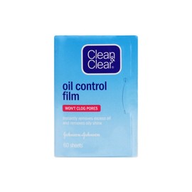 Clean & Clear Oil Control Film (60 sheets) / Oil Blotting Paper / 클린앤클리어 오일 컨트롤 필름 (60매) 기름종이