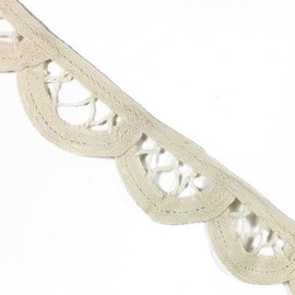 1-1/4 Inch Vintage Cluny Lace Trim by 3-Yards, Natural, SP-2852