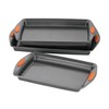Rachael Ray Nonstick Bakeware Set with Grips, Nonstick Cookie Sheets