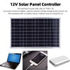 Sanpyl 100W 12V Solar Panel Kit, Portable Monocrystalline Silicon Solar