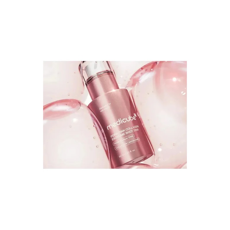 Inyeccin De Colgeno Rosa Medicube Pdrn 2000 L Con Exosomas