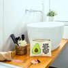 Mr. & Mrs. Panda Avocado Happy Make-Up Bag, White, Hand