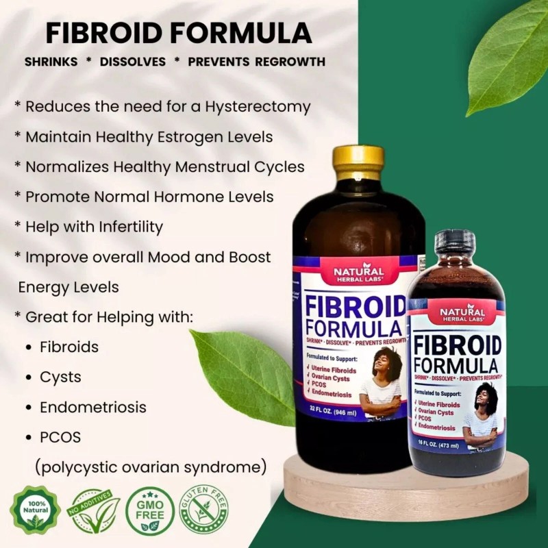 Natural Herbal Labs FIBROID Formula By Natural Herbal Labs, Plant-Based