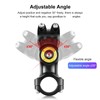 Stable and Clear Bike Camera Bracket with Aluminum Alloy Handlebar
