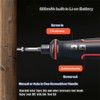 Electronic Precision Screwdriver Set LED Lights Two-layer Organizing Case 41pcs