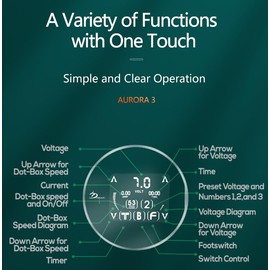 DGT Gen3 Tattoo Power Supply 0-16V for Tattoo Gun Tattoo Machine, Stimtle Shader 3 Preset Voltages Dual Output Touch Screen Color Varies by Voltage, Professional Tattoo Power Supply Box (Black)