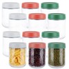 YAYODS 12 Pack 16oz Glass Jars with Airtight Lids, Glass