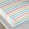 Bedlam - Rainbow Striped Bed Sheet - Single Fitted Sheet