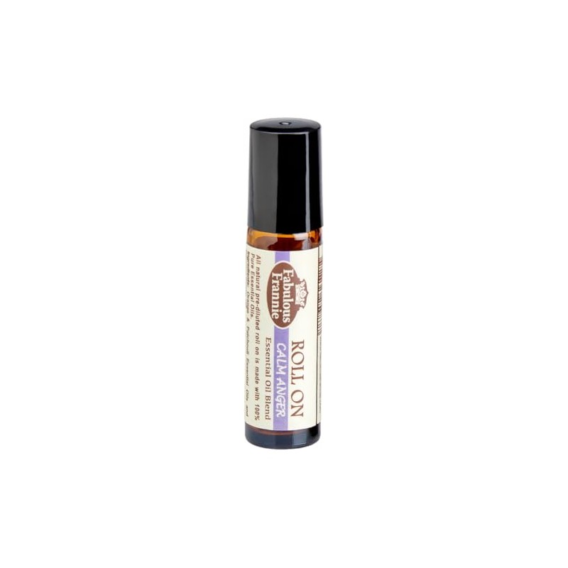 Fabulous Frannie Calm Anger Essential Oil Blend Roll-On Made with