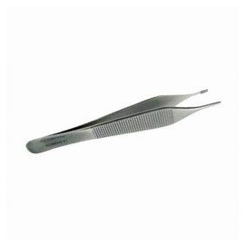 HERGOM Adson Brown Pinza con diente 12 cm. Economico, Acero Pakistani, Instrumenta