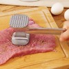 Stainless Steel Meat Tenderizer Hammer – Heavy Duty Mallet Pounder