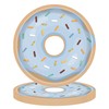 LASLU 140PCS Donut Baby Sprinkle Decorations for Boys Girls Donut