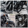 Nilight Motorcycle Light Bar Tube Clamp Bracket Fit from 0.7