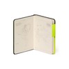 LEGAMI - Notebook with white sheet, My Notebook, theme Chartreuse,