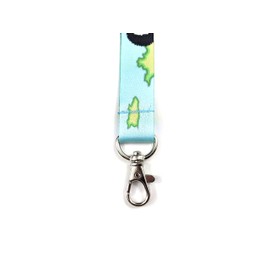 Tennada One Piece Neck Lanyard with Claw Clasp | Key Holder, Card Holder, Whistle Holder |