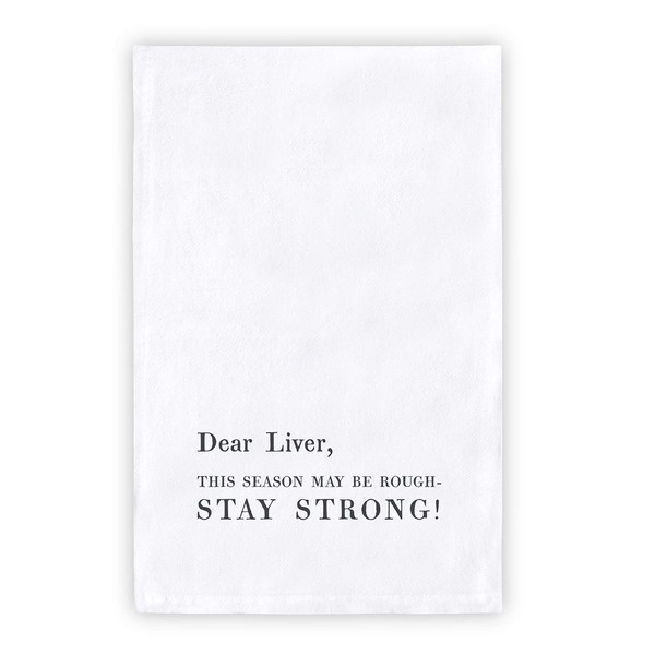 Santa Barbara Design Studio Face Thirsty Boy Bar Towel, 30"