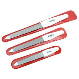 Solingen Original H.Herder Sapphire Manicure Nail File Metal Fine Coarse Set of 3