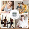 6Pcs Kitchen Timers For Cooking White Digital Timer Magnetic Countdown
