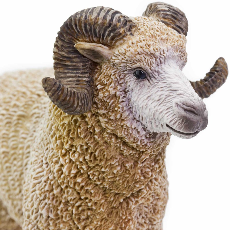Safari Ltd. Ram Figurine - Lifelike 3.5" Model Figure -