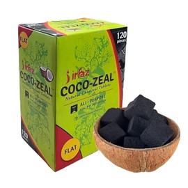 Natural Coconut Charcoals, Coal (120 Count)