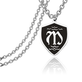 Hope Mikaelson Family Crest Pendant Necklace Vampire Girl Jewelry, Metal
