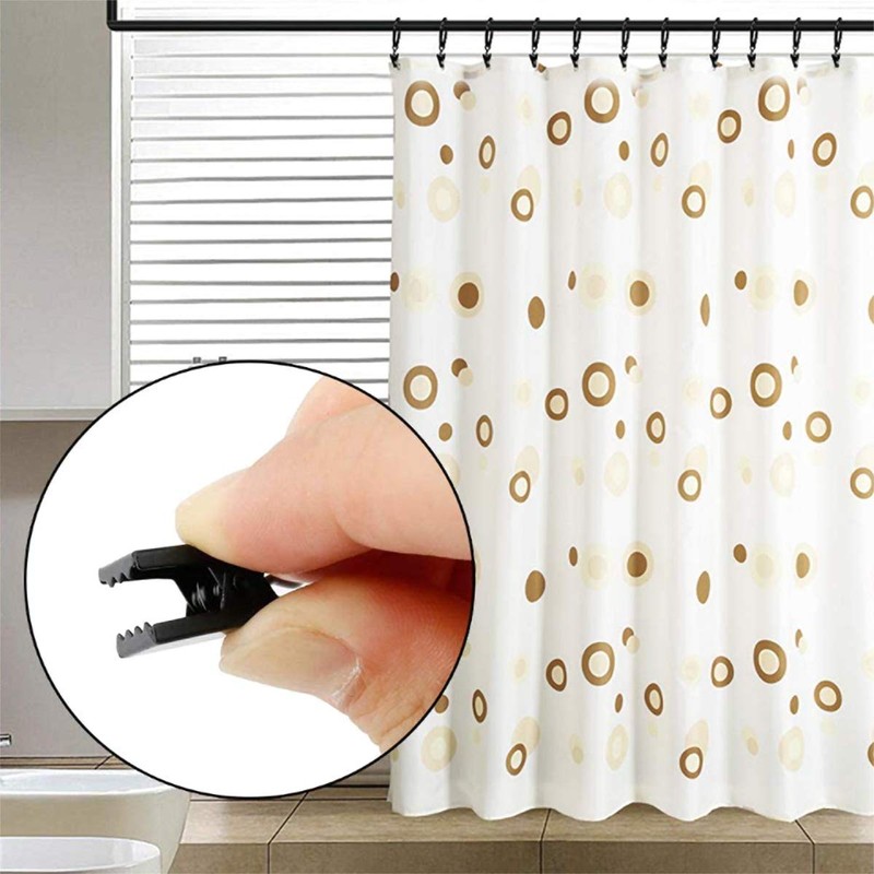 C.M. Curtain Hook Clips, Black Curtain Clips, For Your Favorite