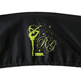 SASAKI AC59 Rhythmic Gymnastics R.G. Girl Hoop Cover, Black x Luminous Yellow