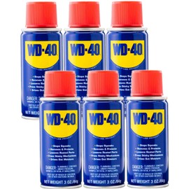 WD-40 Multi-Use Product, 3 OZ [6-Pack] Handy Can
