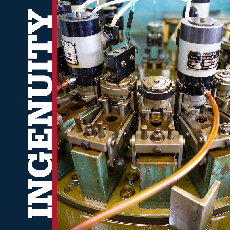 Fisher Space Pen Chrome Bullet Pen, Ballpoint, Brass, Black Ink,