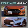 No Drill Front Bumper License Plate Mount Compatible with Hyundai