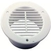 Kaper II L12-0017 White Fits 3" hole Trailer Vent Cover,1