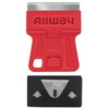 ALLWAY GSM5 Mini Glass Scraper with 5 Extra Steel Razor