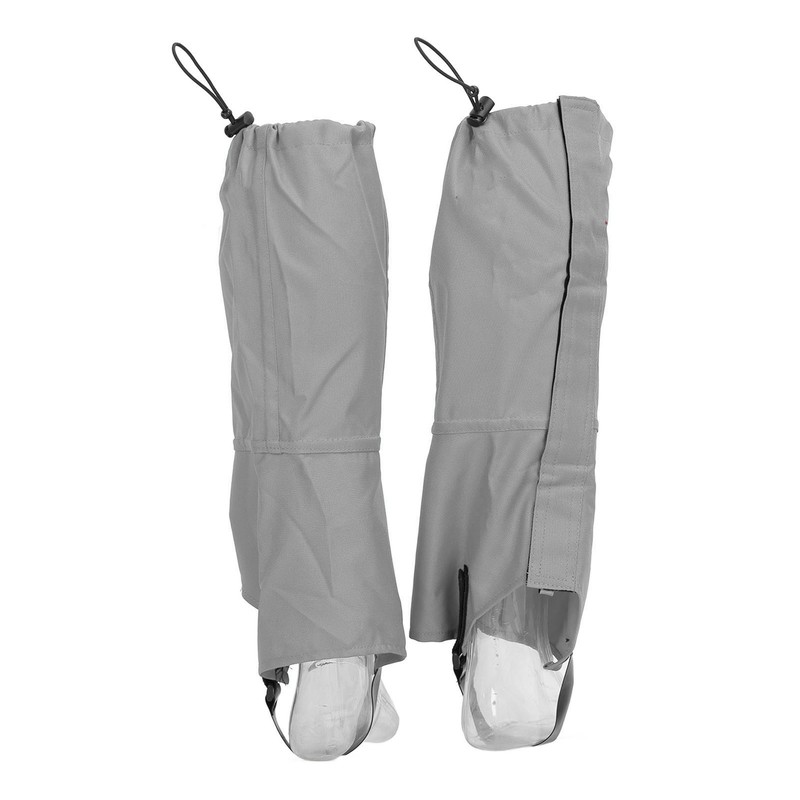 One Pair Snow Leg Gaiters Waterproof Unisex 600D Ripstop Oxford