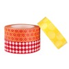 Wrapables Warm Tones Japanese Washi Masking Tape (Set of 3),