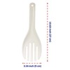 Jumbo Large Plastic Rice Paddle Spatula Scoop Fork-Like, 10.63" (27