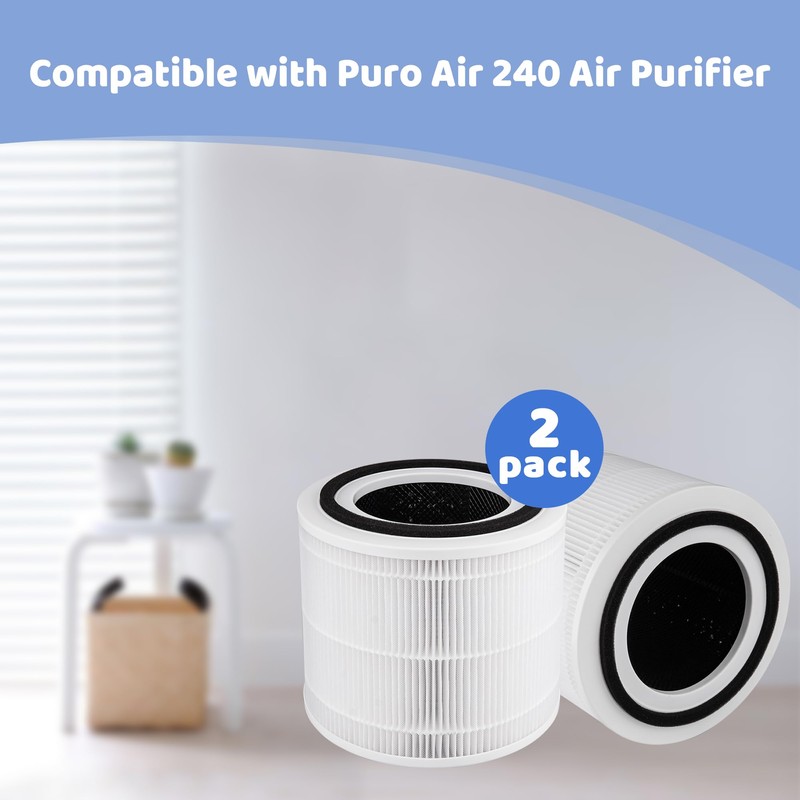 Breshair 14 True HEPA Filter Replacement Compatible with PuroAir 240