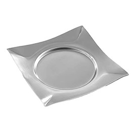G.E.T. SST-05 5" Stainless Steel Coaster or Spoon Rest,