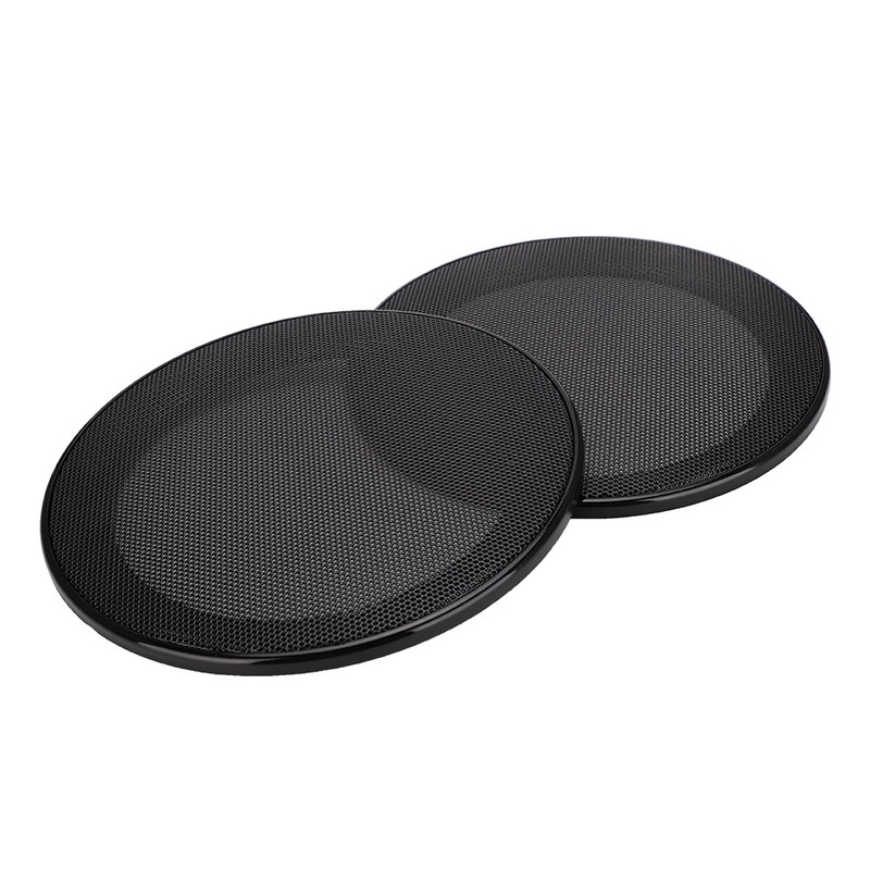 2PCS 5inch Mesh Protective Cover Sound Cover Speaker Loudspeaker Cover