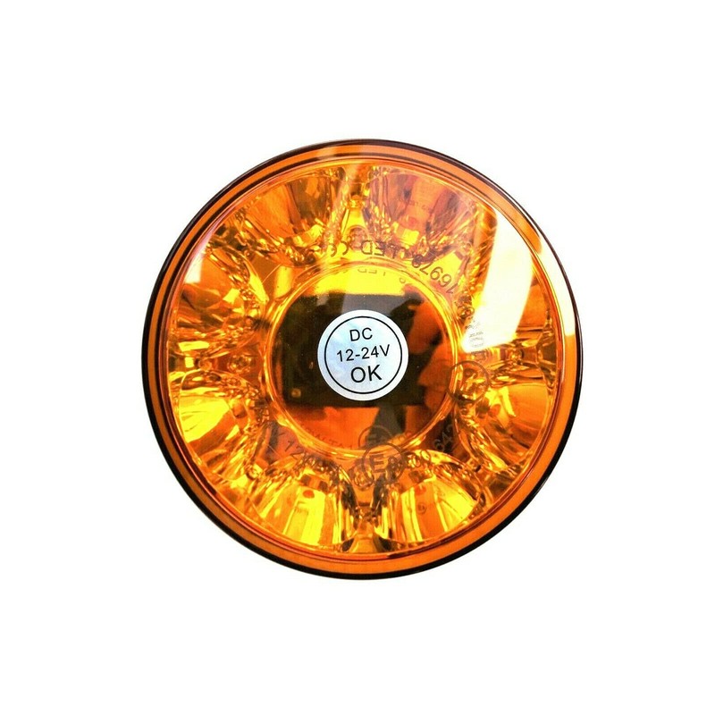 MelTruck LED Warning Light with 4 Flash Patterns 12 V