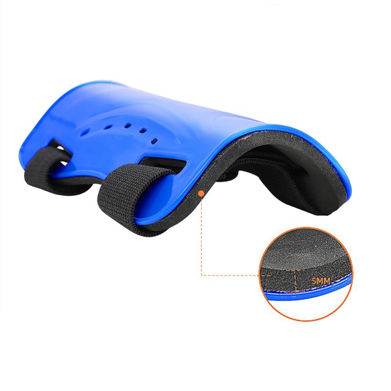 TRADERPLUS Soccer Shin Guards with Breathable EVA Cushion, Adjustable Stra