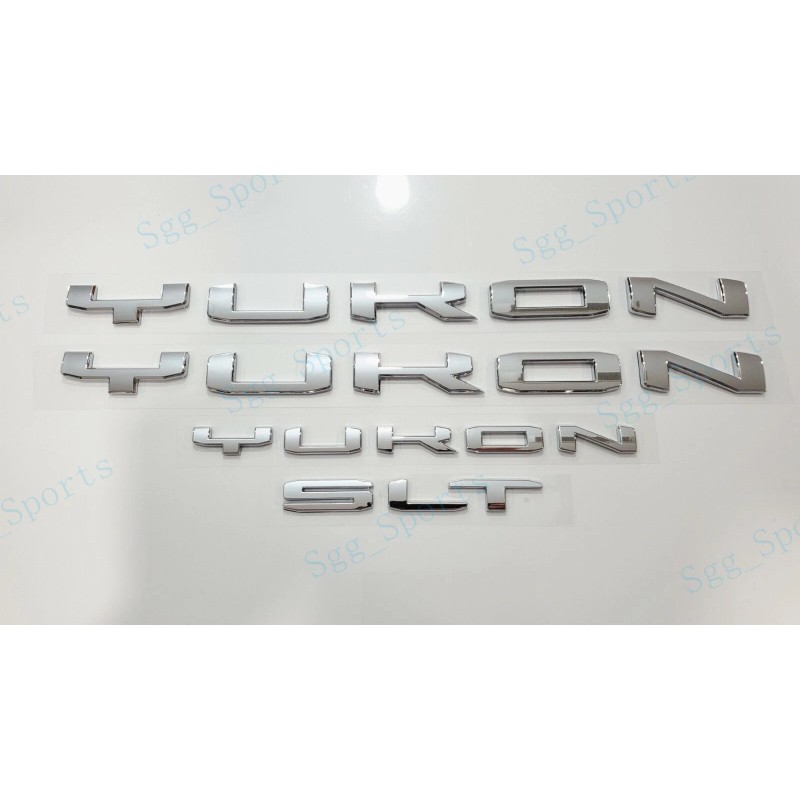 GMC 4PCS GMC 2021-2023 Yukon Yukon XL Doors Rear Chrome