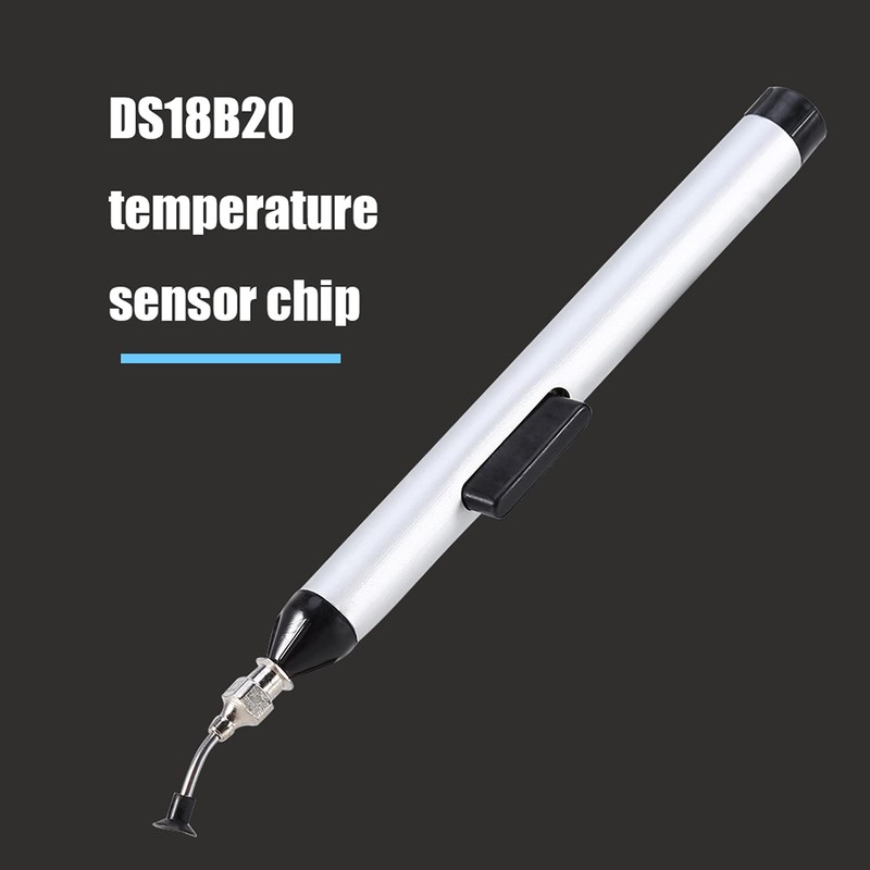 Risegun Vacuum Sucking Pen, Fine Solder Desoldering Pump Sucker, IC